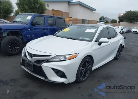 2020 Toyota Camry Xse V6 из США, поврежденный, VIN 4T1KZ1AK9LU038145